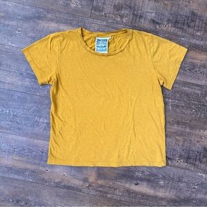 Jungmaven Ojai Tee in Spicy Mustard